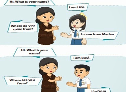 Contoh singkat perkenalkan diri dalam bahasa inggris di sekolah
